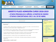 Tablet Screenshot of colegiomirasol.com